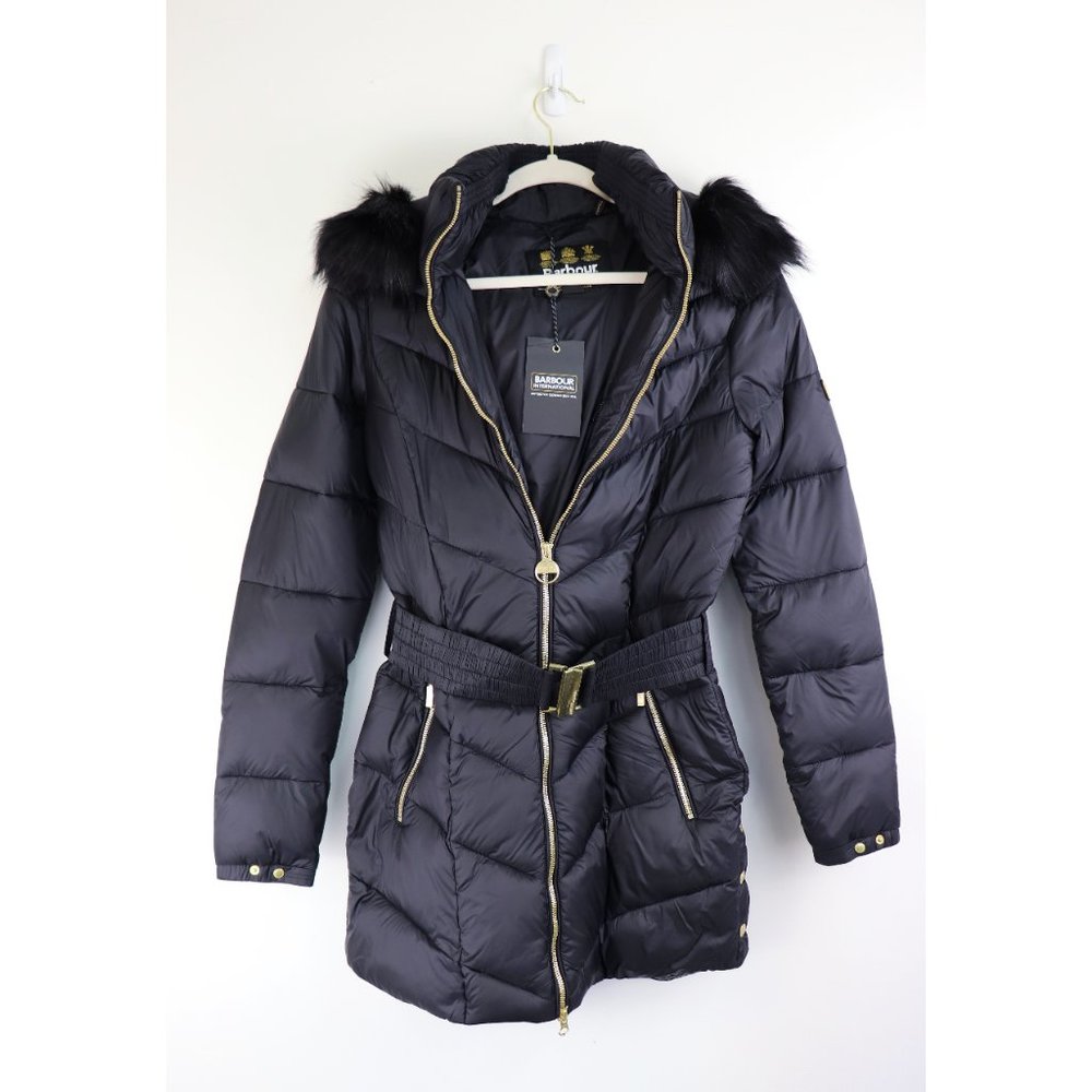 NWT Barbour Highpoint Waylite Quilted Puffer Coat - Picture 4 of 8